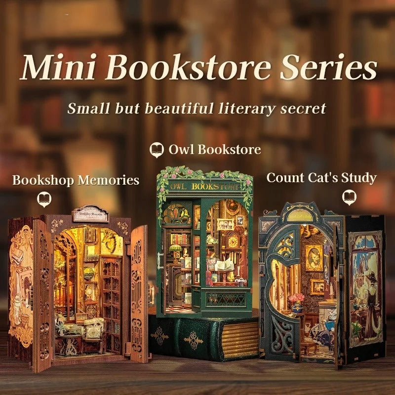 NookaHaus™ Mini Bookstore Series