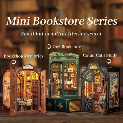 NookaHaus™ Mini Bookstore Series